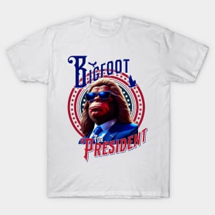 Bigfoot for President 2024 Election T-Shirt